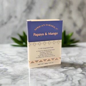 Pack of 6 - African Formula Papaya & Mango SOAP 100gm /96 oz